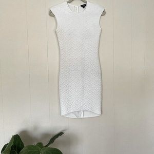 Topshop | White Quilted Bodycon